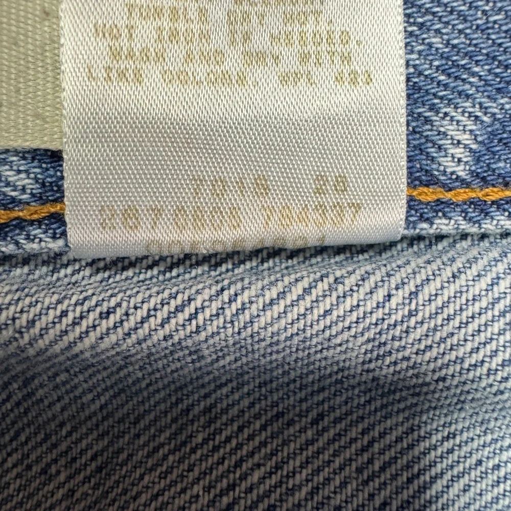 Vintage Levis 505 Jeans Mens 40x32 (Fit 36x30) Regular Straight‎ Denim Y2K 2001